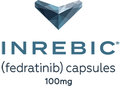 Logo of INREBIC (fedratinib).